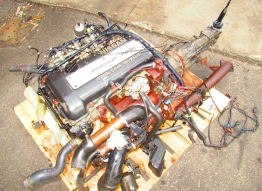 NISSAN SR20DET S13 ENGINE SR20 BLACKTOP MOTOR 240SX S13 SWAP TURBO 2.0L SR20
