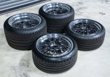 BBS E88 Lamborghini Murcielagoc 18×10/18×14 Wheels with Continental Tires