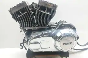 11 Harley Road Glide Ultra FLTRU Engine Motor Kit 103ci ECU Harness Throttle