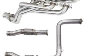 Kooks 07+ Toyota Tundra 1-7/8in x 3in Stainless Steel Long Tube Headers w/ 3in OEM Catted Connection 4311H420
