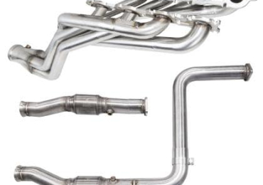 Kooks 07+ Toyota Tundra 1-7/8in x 3in Stainless Steel Long Tube Headers w/ 3in OEM Catted Connection 4311H420