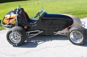 1947 Kurtis Kraft MIdget Race Car with Trailer