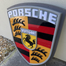 Porsche Neon Logo Sign