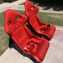 Ferrari F40 Seats with Harness