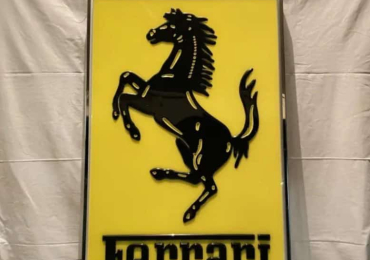 Ferrari Neon Modena Logo sign