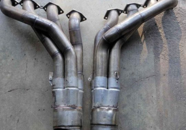 BBC Fender Exit Headers for Foxbody Mustang