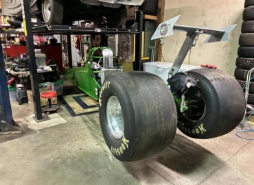 1998 hard tail dragster