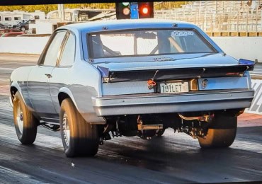 78 Nova with trailer