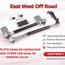 Dana 60 High Steer Arms 5 Stud | Complete 1 Ton Crossover Steering Kit