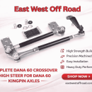 Kingpin Dana 60 Steering Upgrade | Complete High Steer & Crossover Kit