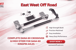 Kingpin Dana 60 Steering Upgrade | Complete High Steer & Crossover Kit