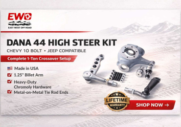 1 Ton Steering Upgrade Chevy K5 | Fix Bump Steer on Lifted Rigs