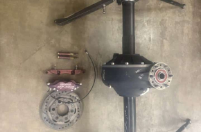 Winters 4.12 all Ti wide axle rearend rebuilt and new axle 11 races comes with k